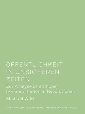 cover image of Öffentlichkeit in unsicheren Zeiten